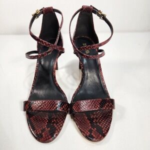 Michael Kors Collection Snakeskin High‎ Heels Size 10M Red